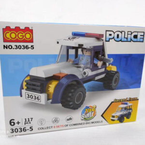 لگو جیپ پلیس 2 در 1 - 117 قطعه (COGO-3036-5)