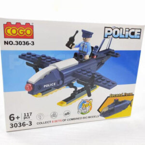 لگو هواپیما پلیس 2 در 1 - 117 قطعه (COGO-3036-3)
